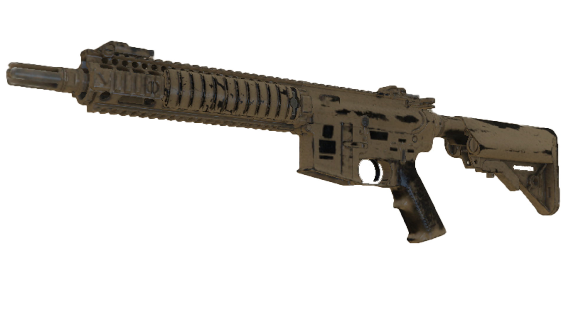 Винтовка MK18 из игрового инвентаря